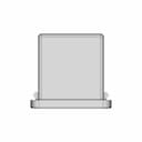 Isuzu D-Max Gen6 Console Money Tray | High-Quality CAD Model_270_0_degree_snapshot