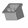 Isuzu D-Max Gen6 Console Money Tray | High-Quality CAD Model_60_30_degree_snapshot