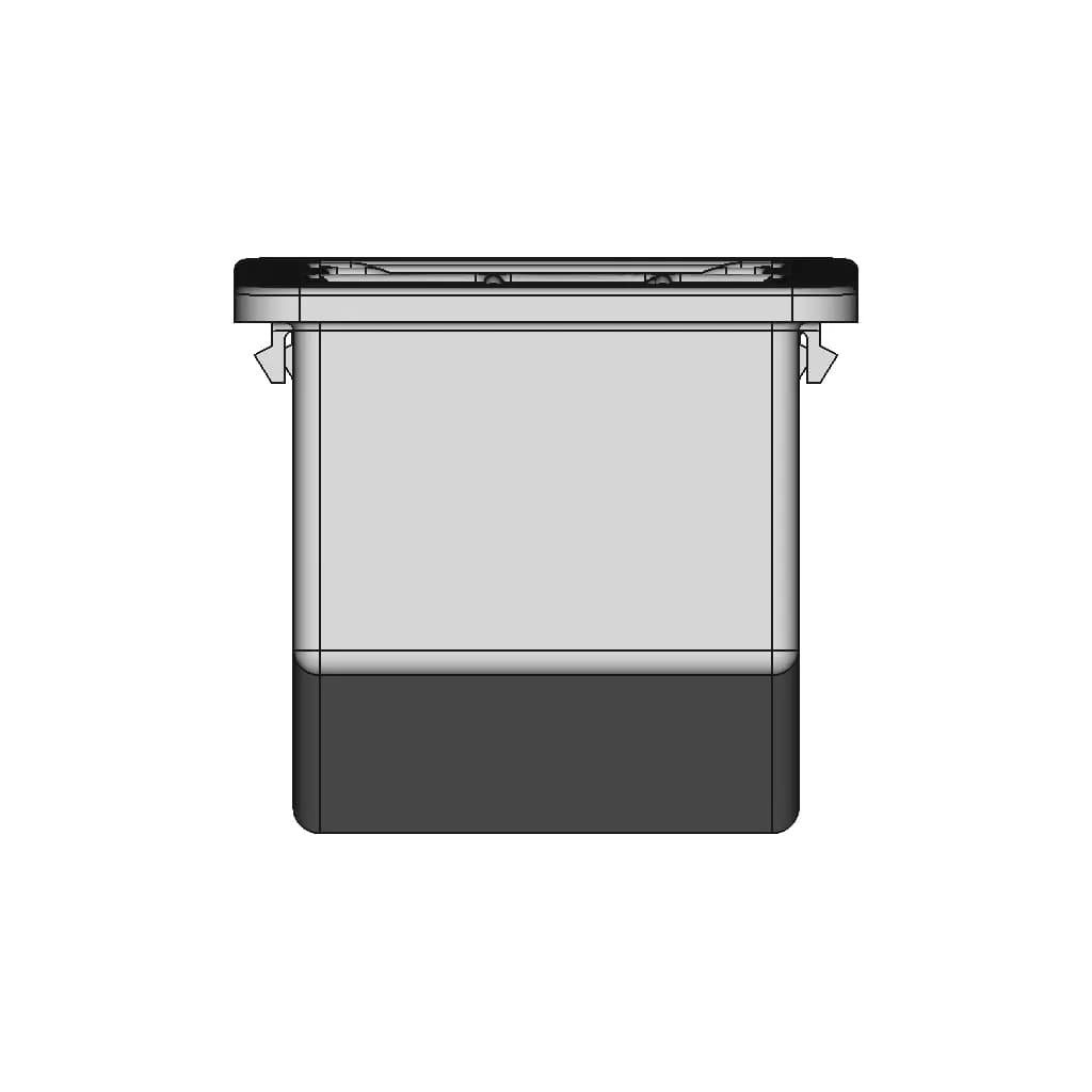 Isuzu D-Max Gen6 Console Money Tray | High-Quality CAD Model_90_0_degree_snapshot
