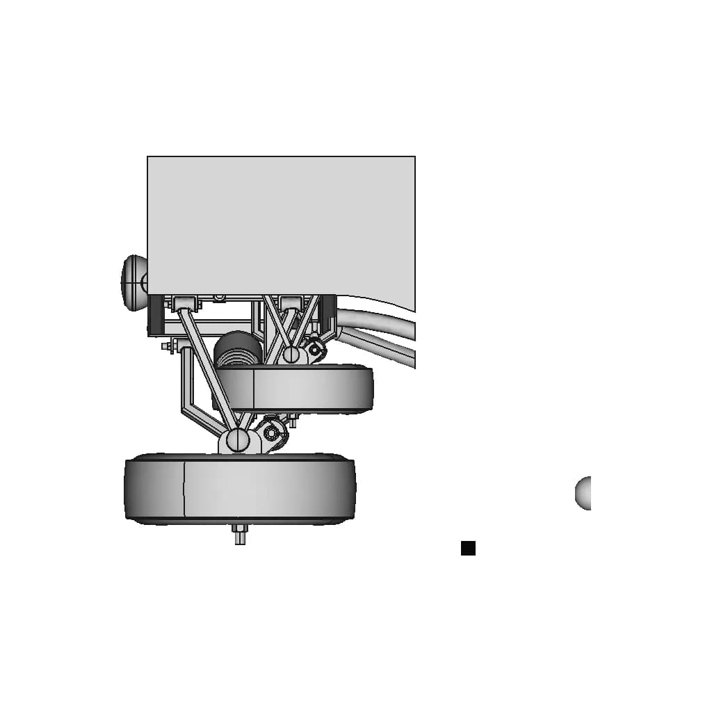 Double Wishbone Suspension With Chassis Structure | High-Quality CAD Model_90_0_degree_snapshot
