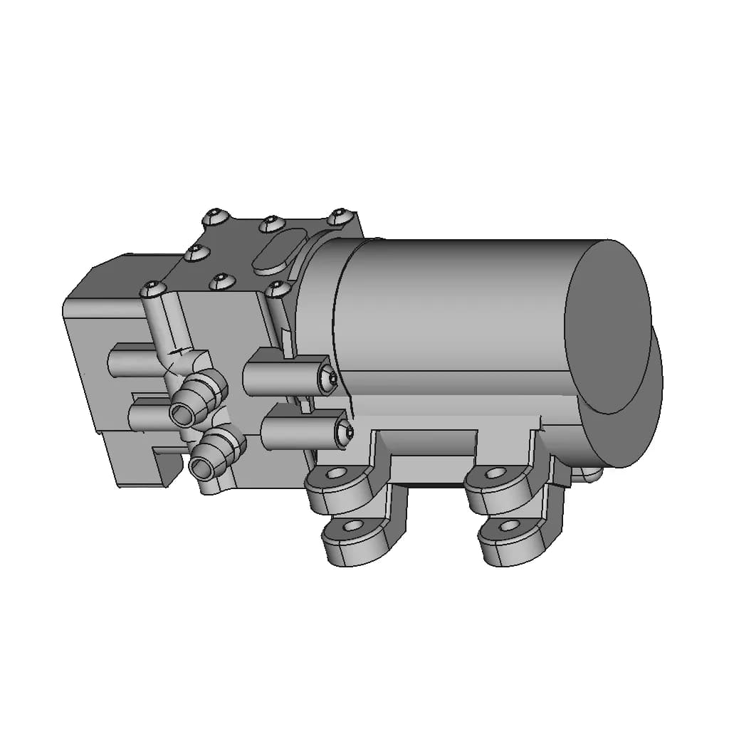 Waterpump - Downloadable CAD Representation_60_30_degree_snapshot
