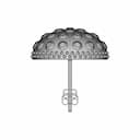 Earring - Standard Mechanical Component_0_270_degree_snapshot