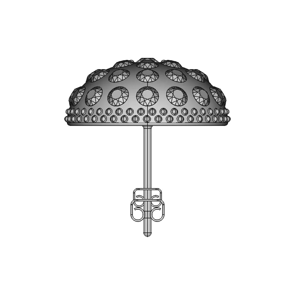 Earring - Standard Mechanical Component_0_90_degree_snapshot