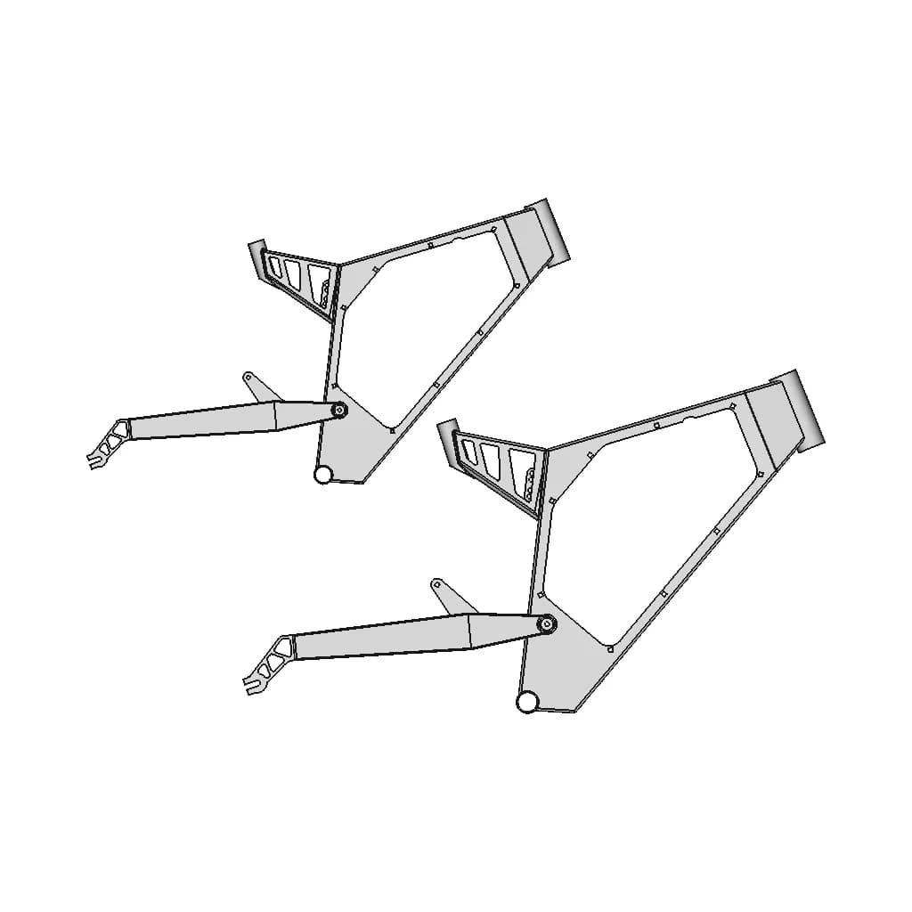 Qulbix 76 Frame Kit V0.1 | 3D Engineering Design File_0_0_degree_snapshot