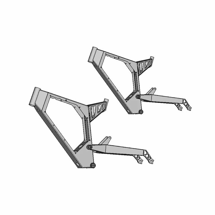 Qulbix 76 Frame Kit V0.1 | 3D Engineering Design File
