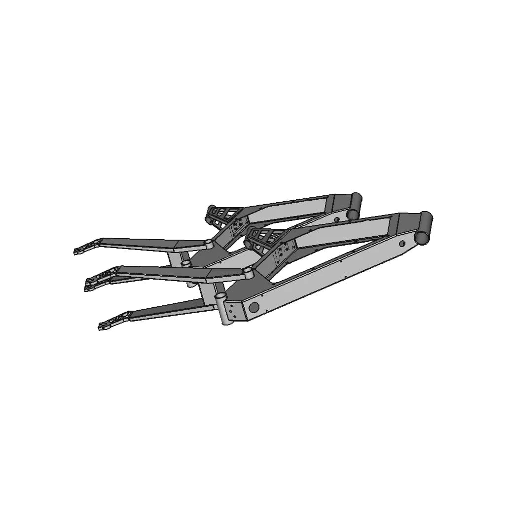 Qulbix 76 Frame Kit V0.1 | 3D Engineering Design File_60_30_degree_snapshot