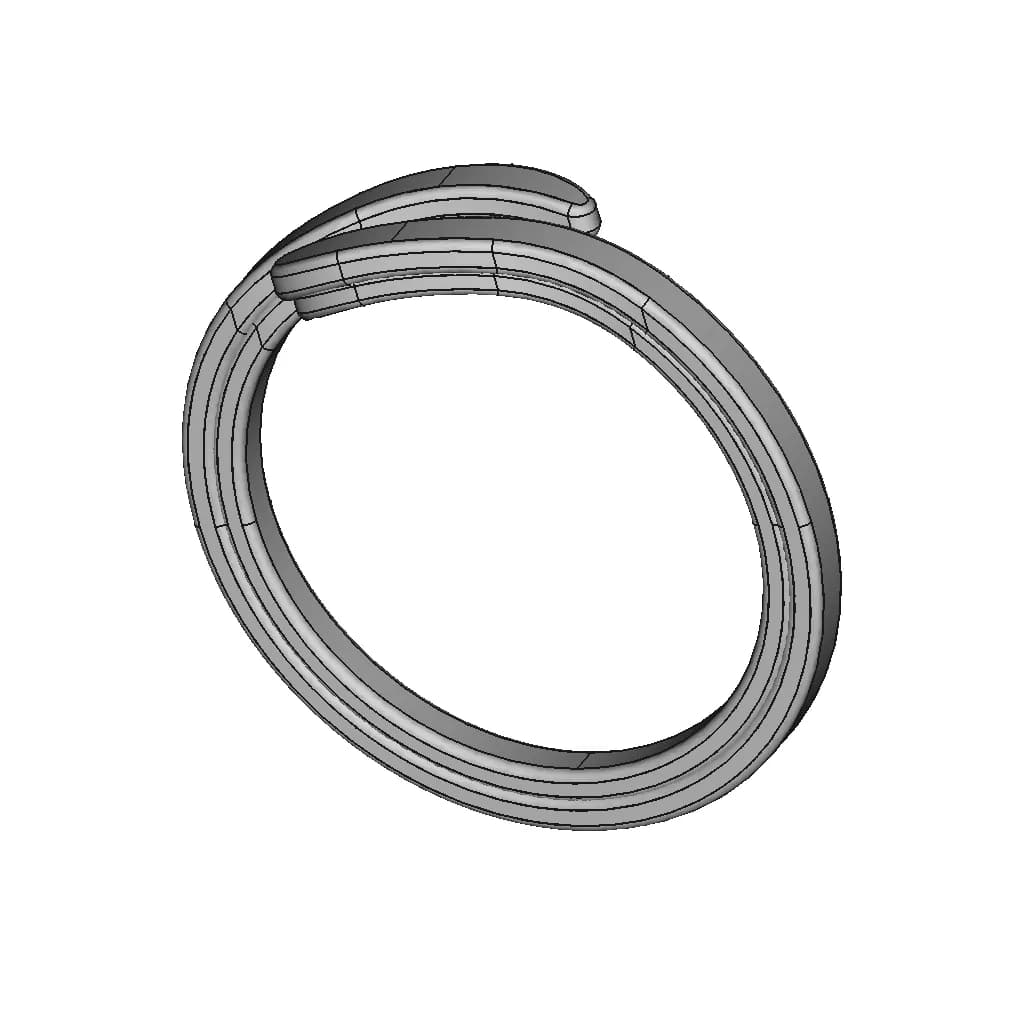 Silver Ring | High-Quality CAD Model_60_30_degree_snapshot