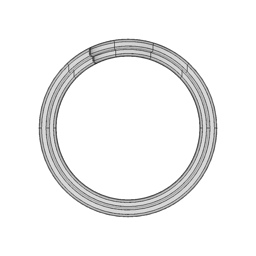 Silver Ring | High-Quality CAD Model_90_0_degree_snapshot