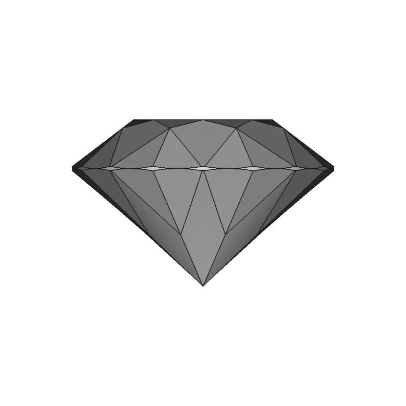 Dimond (4C Cut) | 3D Engineering Design File