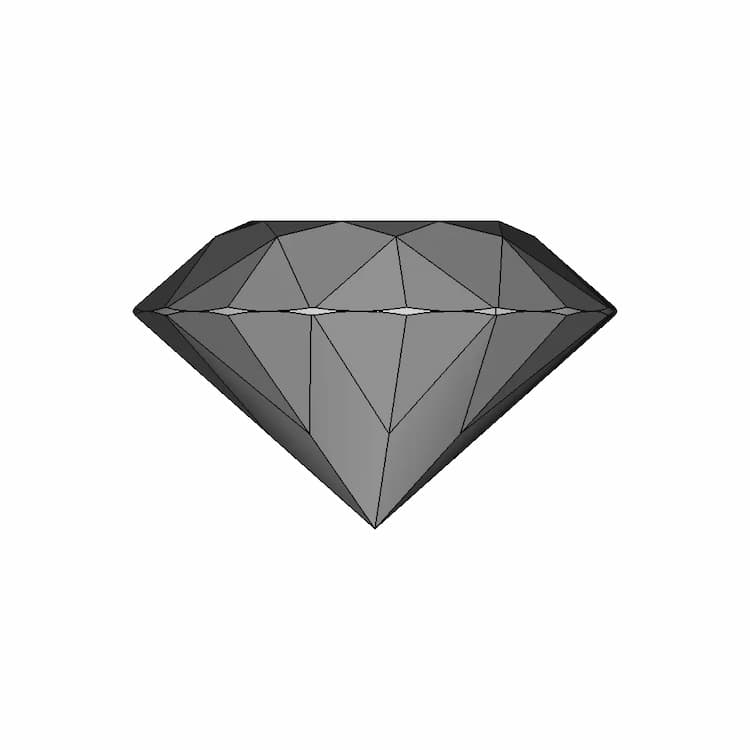 Dimond (4C Cut) | 3D Engineering Design File