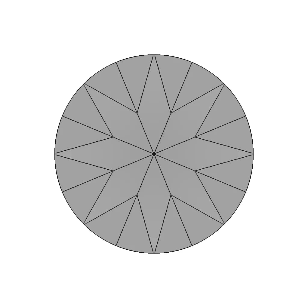 Dimond (4C Cut) | 3D Engineering Design File_90_0_degree_snapshot