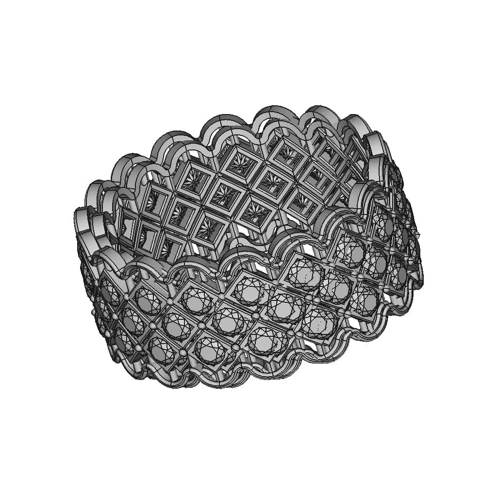 Ring Of Diamond - Standard Mechanical Component_60_30_degree_snapshot