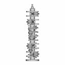 Inline 6 Cylinder Engine (3000 Cc) - Downloadable CAD Representation_90_0_degree_snapshot