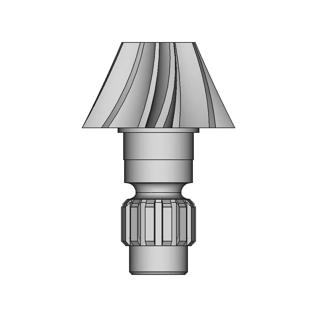 Helis Dişli - Standard Mechanical Component_90_0_degree_snapshot