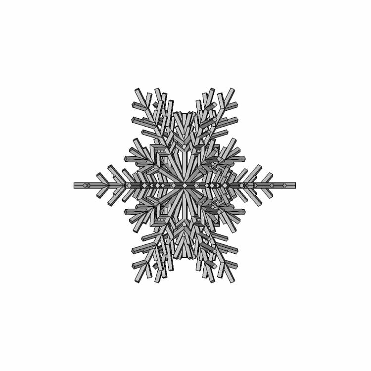 Snowflake | 3D Engineering Design File