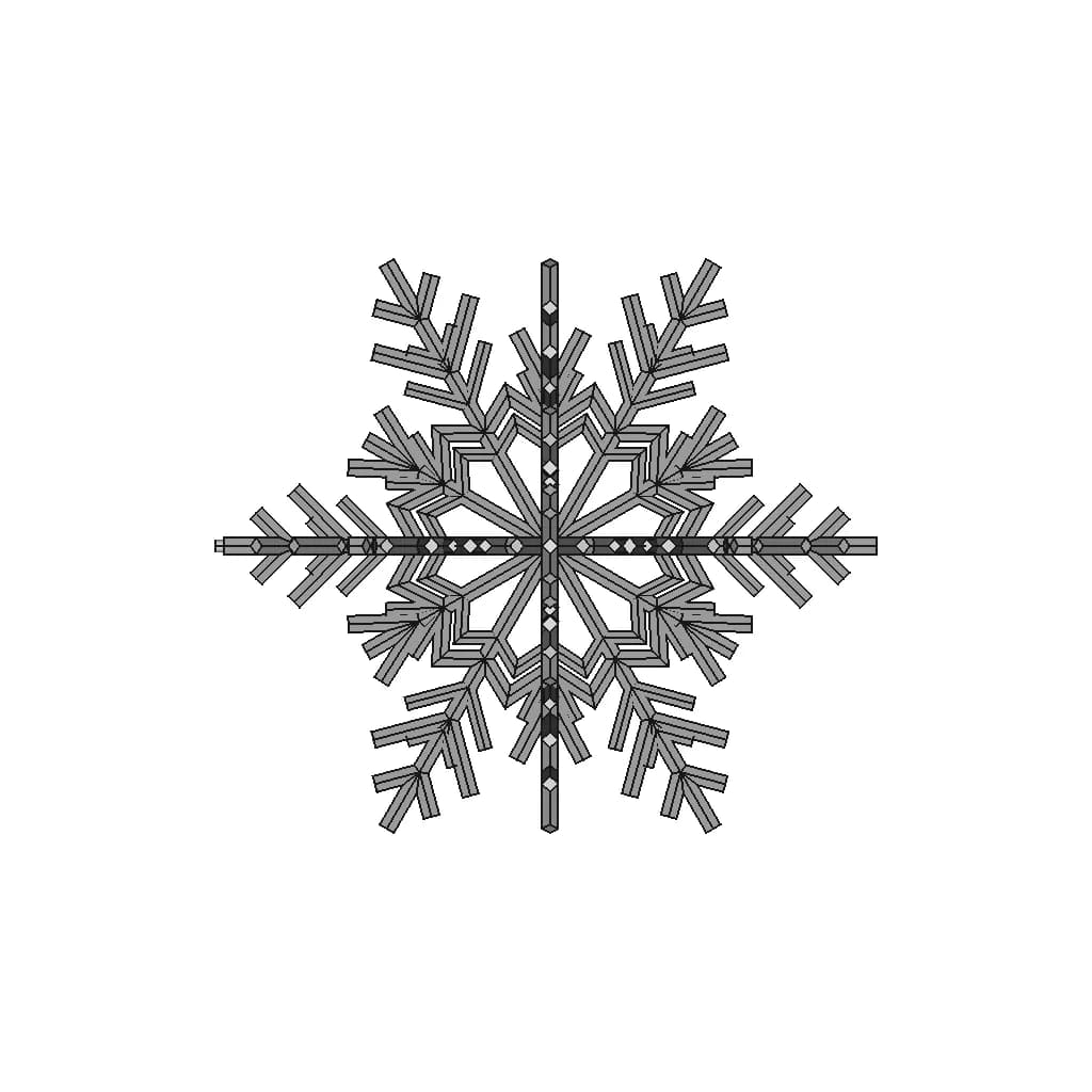 Snowflake | 3D Engineering Design File_0_270_degree_snapshot