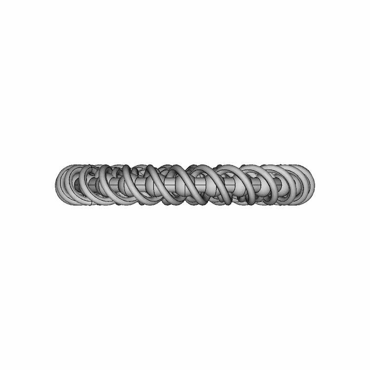 Hand Bracelet - Downloadable CAD Representation