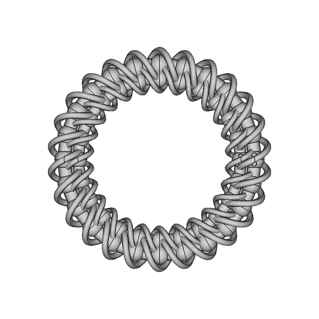 Hand Bracelet - Downloadable CAD Representation_270_0_degree_snapshot