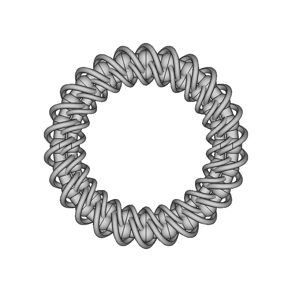 Hand Bracelet - Downloadable CAD Representation_90_0_degree_snapshot