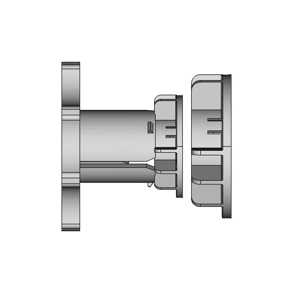 Audi A4 B8 Spare Nut - Downloadable CAD Representation_0_270_degree_snapshot
