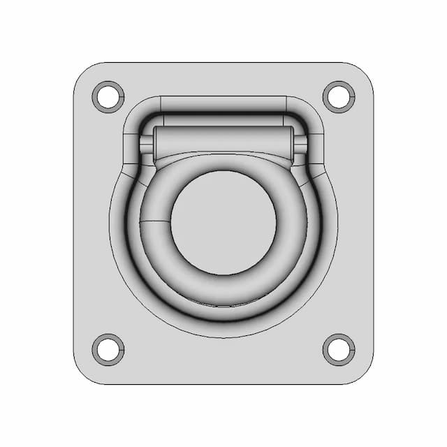 Mortise Rigging Ring - Downloadable CAD Representation