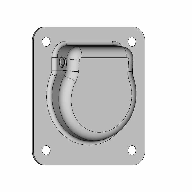 Mortise Rigging Ring - Downloadable CAD Representation