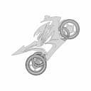 Superbike Single-Part Model | High-Quality CAD Model_0_0_degree_snapshot