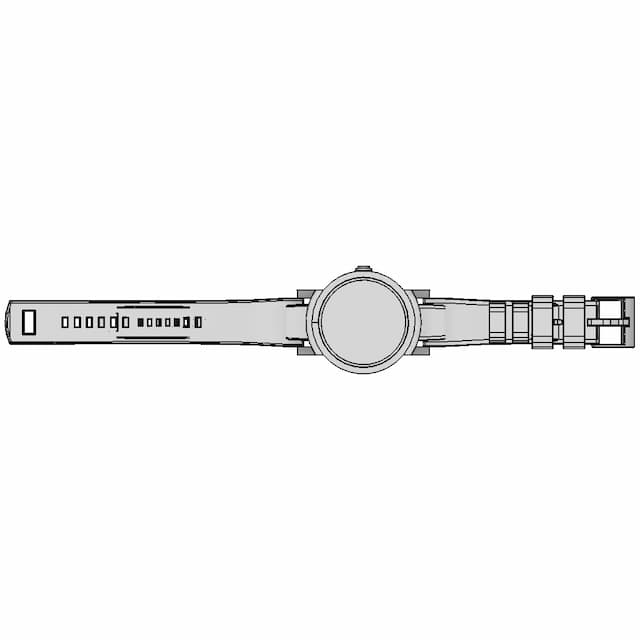 Tickwatch E | High-Quality CAD Model