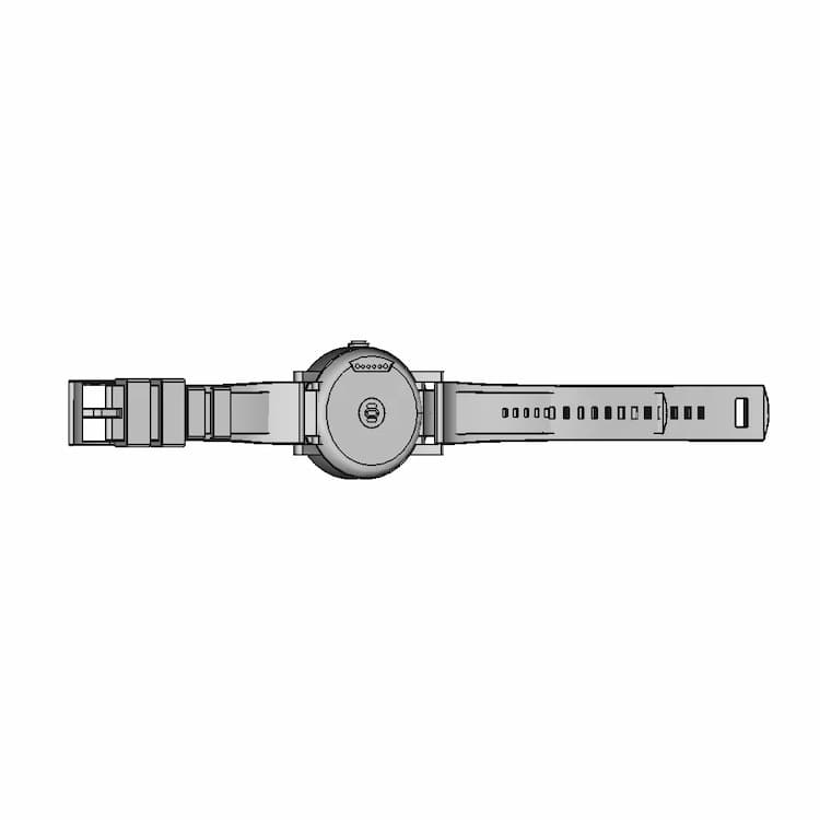 Tickwatch E | High-Quality CAD Model