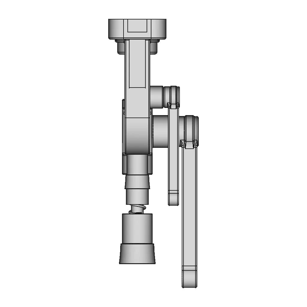 Prensa Manual Pequena / Small Manual Press | 3D Engineering Design File_270_0_degree_snapshot
