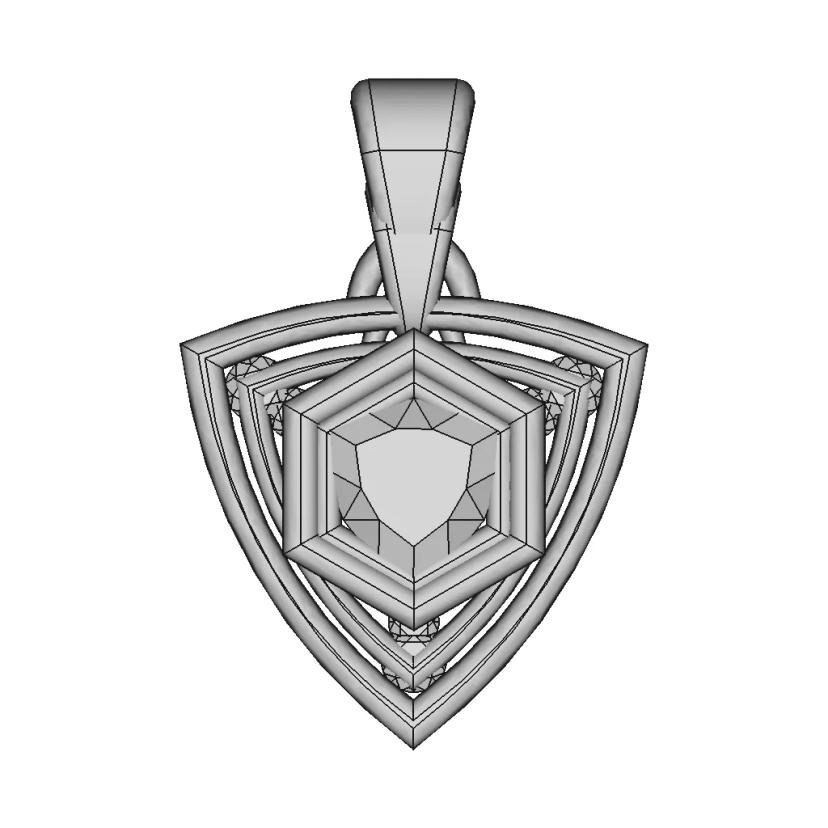 Trilliant Pendant - Standard Mechanical Component