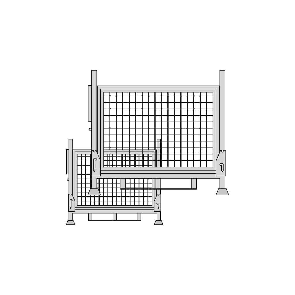 Export Folding Pallet (International Export) - Standard Mechanical Component_0_270_degree_snapshot