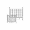Export Folding Pallet (International Export) - Standard Mechanical Component_0_270_degree_snapshot