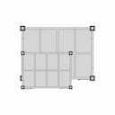 Export Folding Pallet (International Export) - Standard Mechanical Component_90_0_degree_snapshot