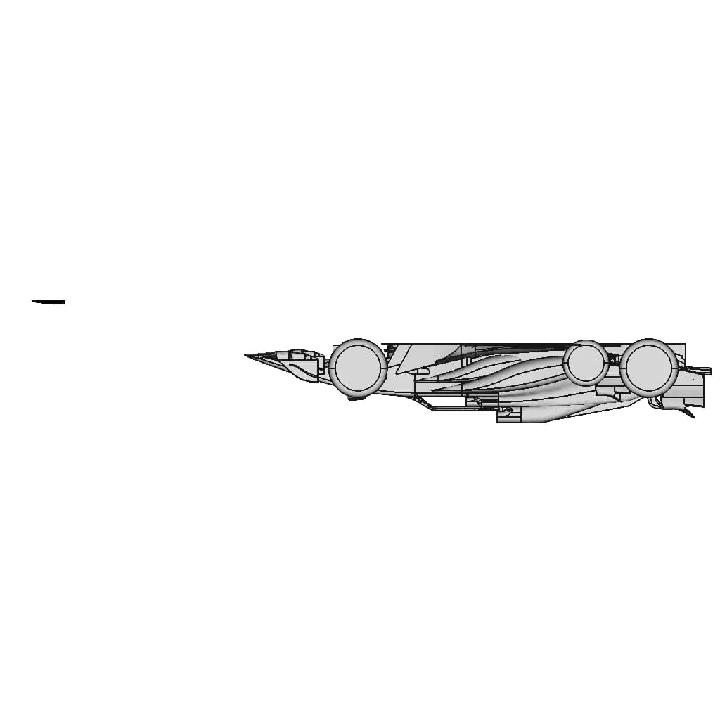 Formula 1 2024 Regulations Full Car | High-Quality CAD Model_270_0_degree_snapshot