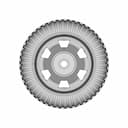 Engino 7 Cm Wheel | 3D Engineering Design File_0_0_degree_snapshot