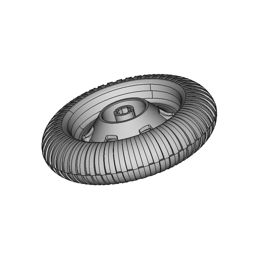 Engino 7 Cm Wheel | 3D Engineering Design File_60_30_degree_snapshot