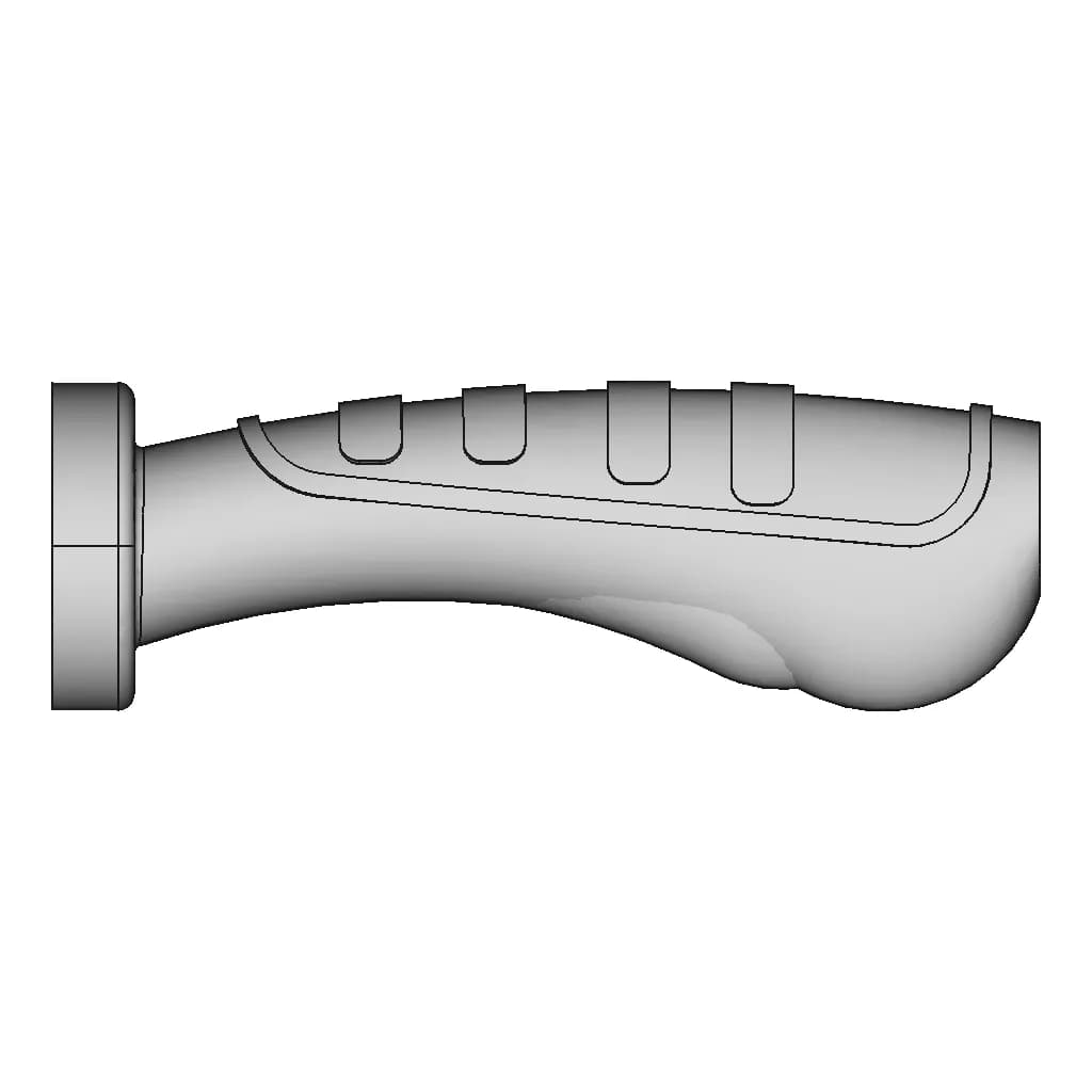 Rubber Handle | High-Quality CAD Model_0_0_degree_snapshot