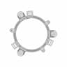 80 Series Alpine S2-S240 4" Speaker Adaptor | 3D Engineering Design File_270_0_degree_snapshot