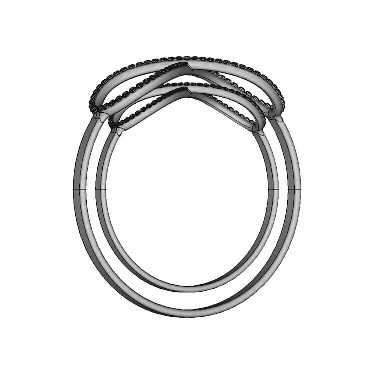 Diamond Ring - Downloadable CAD Representation