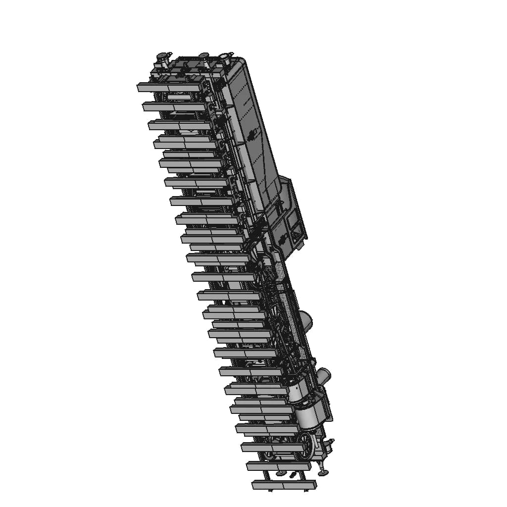 Steam Locomotive - Downloadable CAD Representation_60_30_degree_snapshot