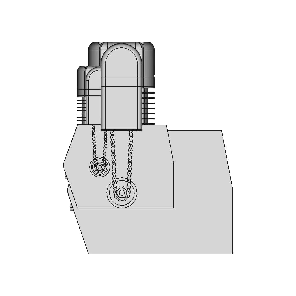 Single Cylinder Engine | 3D Engineering Design File_0_270_degree_snapshot