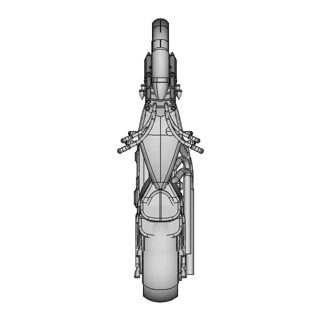 Harley Davidson Big Dog - Standard Mechanical Component_0_0_degree_snapshot