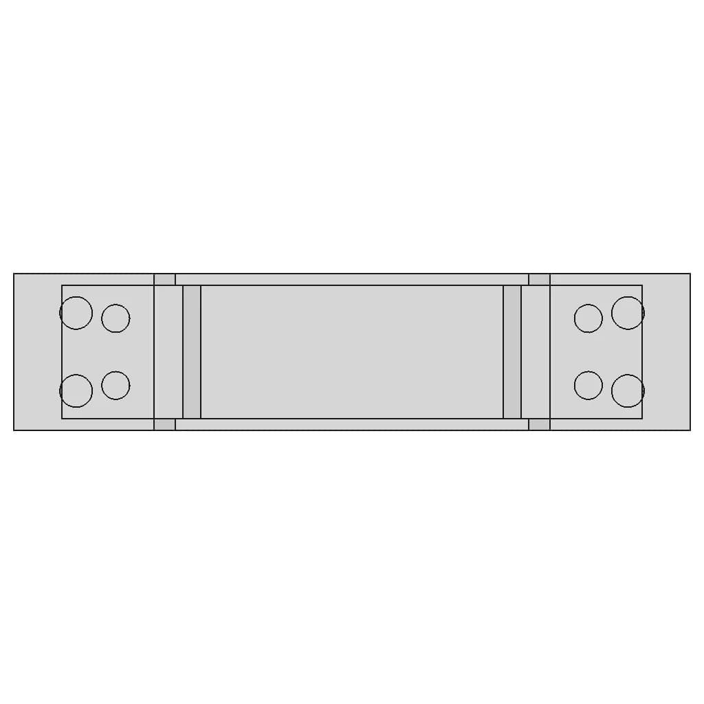 Product Description: 10 Kg Load Cell (130607550) (Czl-601) - Standard Mechanical Component_90_0_degree_snapshot
