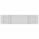 Product Description: 10 Kg Load Cell (130607550) (Czl-601) - Standard Mechanical Component_90_0_degree_snapshot