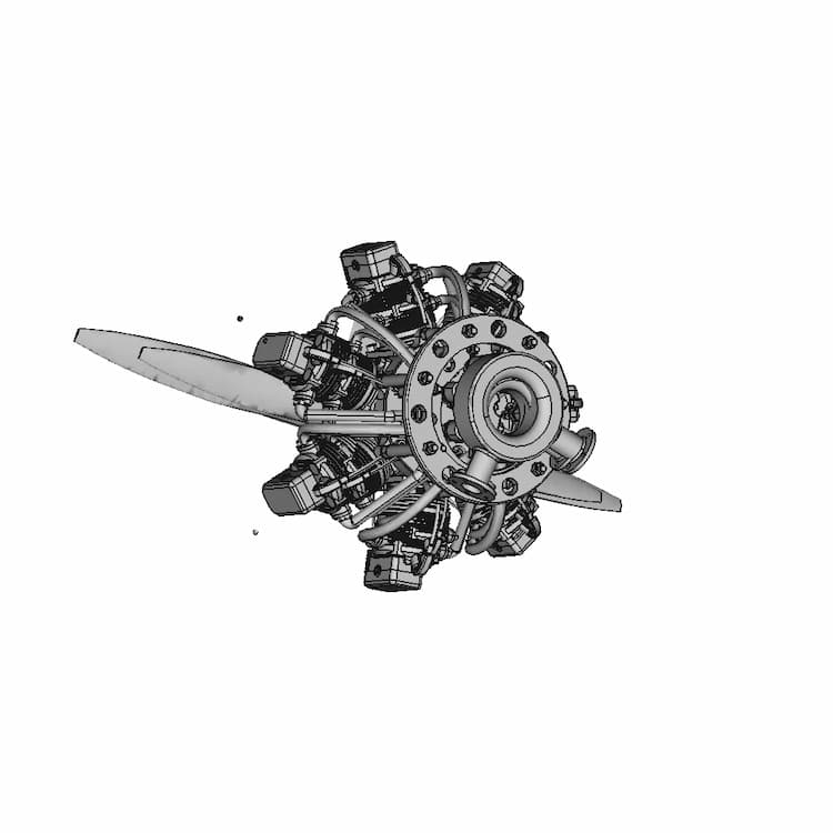 Rotary Engine | High-Quality CAD Model