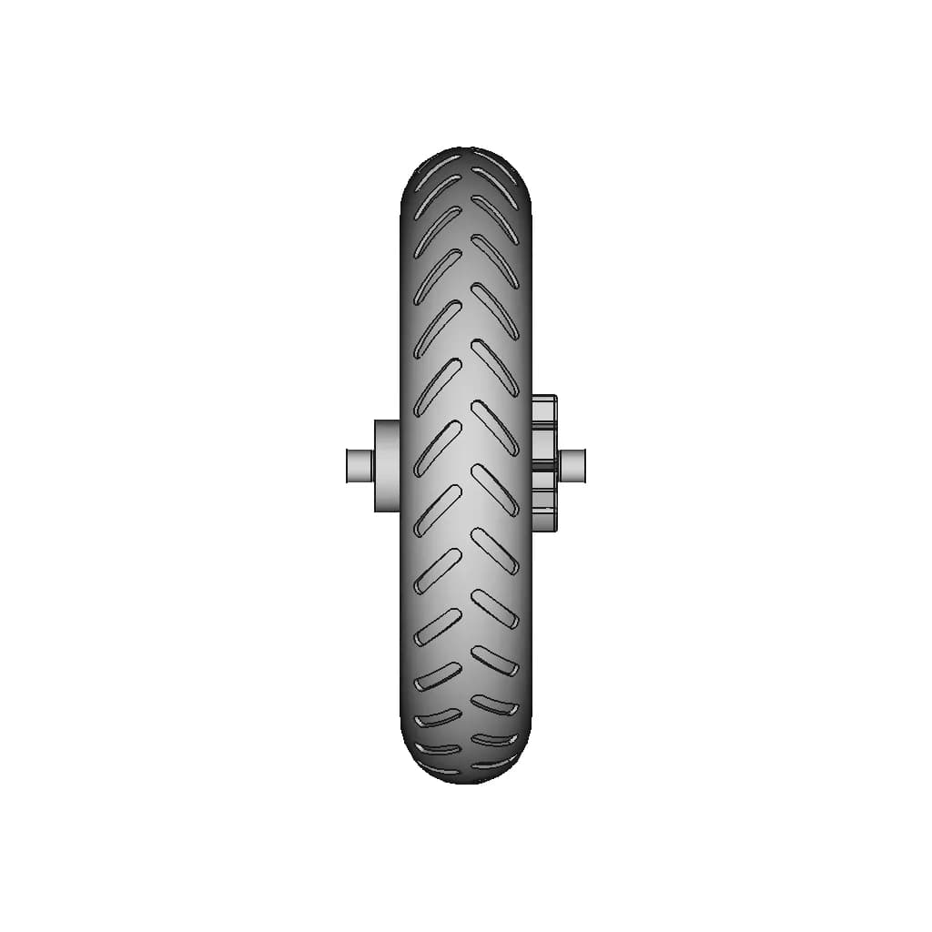 Xiaomi M365 Wheel Rear Pro / Pro2 - Xiaomi M365 Arka Tekerlek Jant Lastik By Sby - Standard Mechanical Component_0_270_degree_snapshot