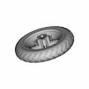 Xiaomi M365 Wheel Rear Pro / Pro2 - Xiaomi M365 Arka Tekerlek Jant Lastik By Sby - Standard Mechanical Component_60_30_degree_snapshot