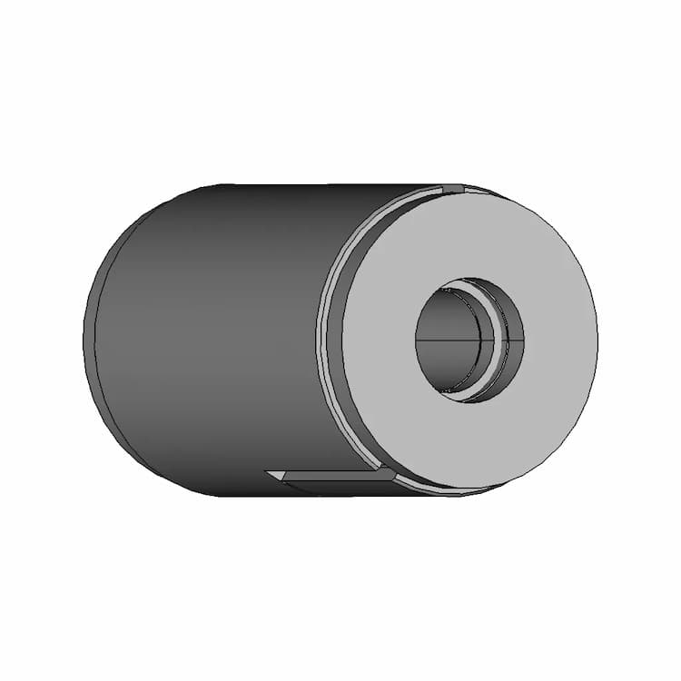 Metal Rubber Bonded Bush - Downloadable CAD Representation