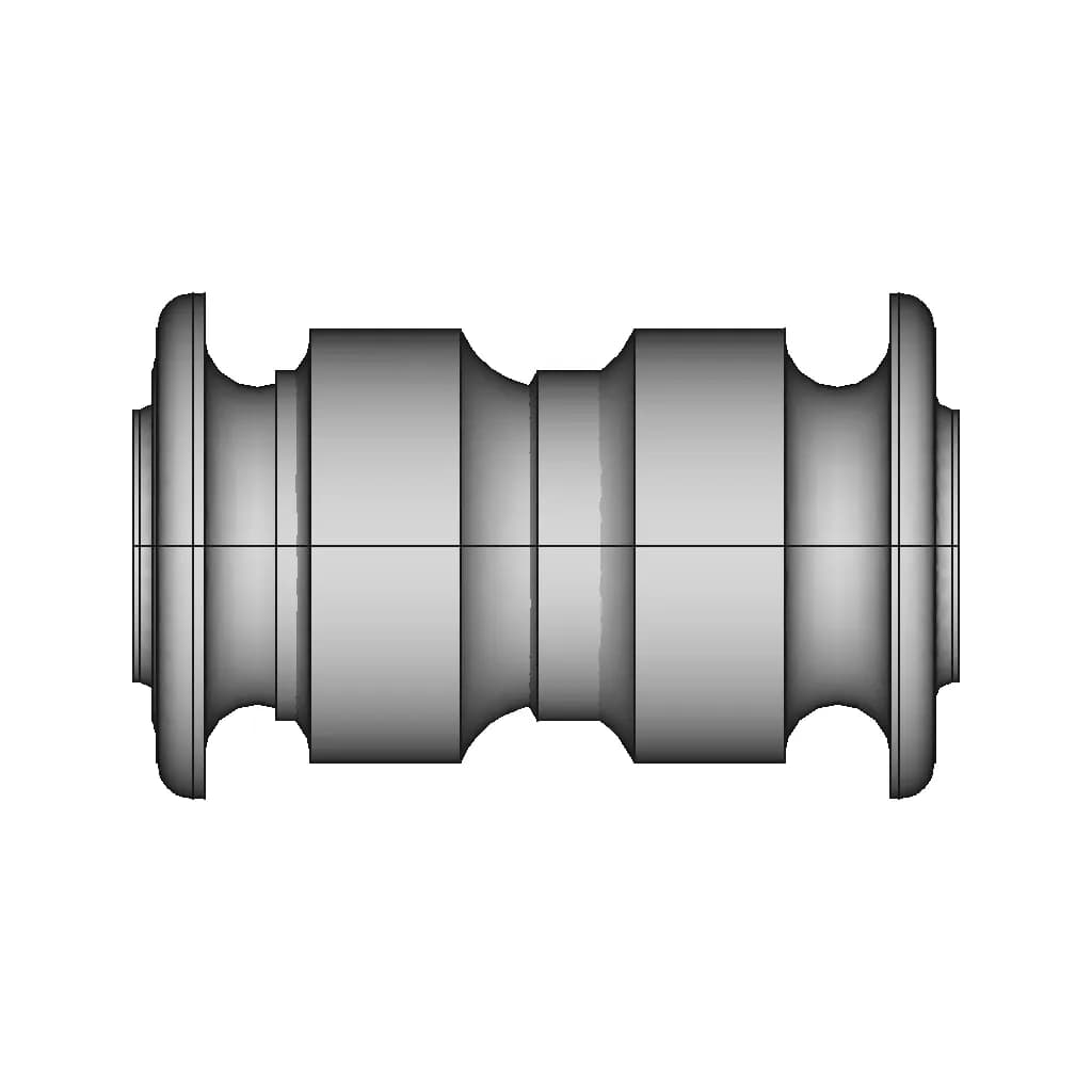Rubber Bonded Bush | 3D Engineering Design File_0_0_degree_snapshot